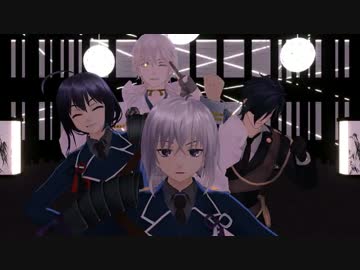 【刀剣乱舞】モノクロカルテット(ずお/ばみ/鶴/光)で十面相