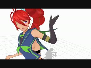 【モデル配布】左文字みよし【MMDしんけん】