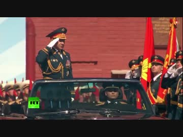 大祖国戦争戦勝71周年記念パレード １