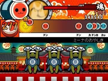 太鼓さん次郎創作譜面『ミーナのおやしき』