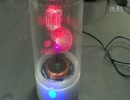 LEDの三次元3D立体POV表示 & Badapple