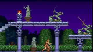 AD8.悪魔城ドラキュラ(X68000版) [04] BLOCK 3 中庭～魔術師
