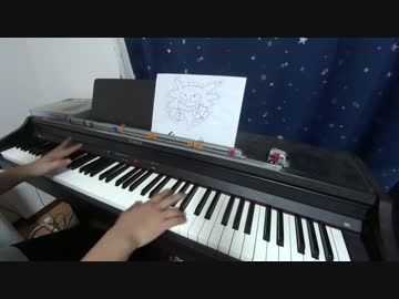【ピアノ】「ゴーストルール」を弾いてみた【まらしぃさんver】
