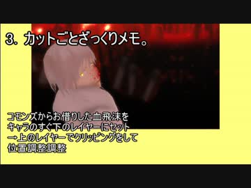 【MMD】自己満足な解説話。