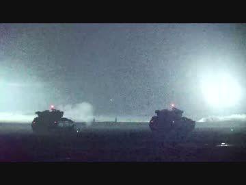 2015年総合火力演習 夜間演習 第一部「暗視装置を使用した射撃」