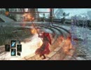 【ダークソウル3】火刑の芒で魔法剣士対人戦　その1【字幕動画】