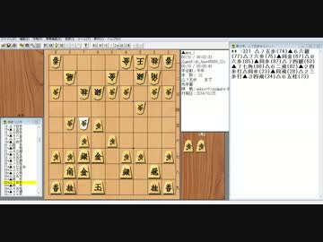 【将棋】floodgate研究6 対矢倉左美濃急戦 gps_l対gpsfish