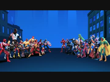 原作 シビル ウォー の全キャラのバトルを再現してみたｗｗｗ ニコニコ動画