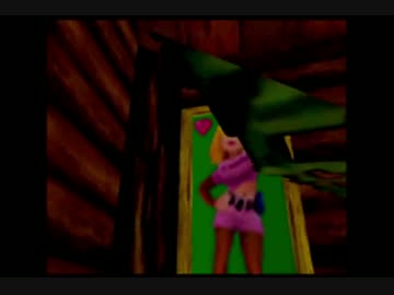 ドンキーコング６４を見る男１