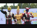 香港のイベントに仮面ライダーファイズとハイパーカブト登場