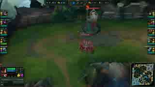 岩からケツを出す先輩.LoL