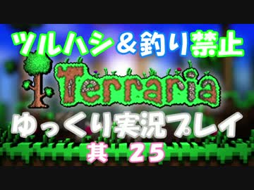 [Terraria steam]ツルハシ＆釣り禁止プレイ　其２５[ゆっくり]