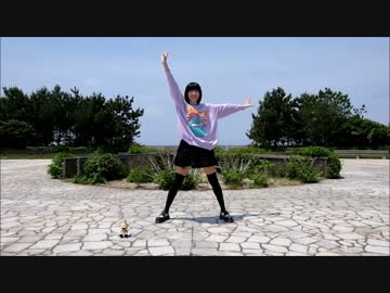 みずいろギターロケットを踊ってみた【えぁ】