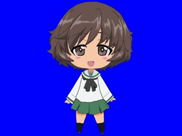 秋山優花里先輩 SDver