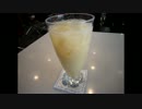 ヤクルト本社で飲むグラス入りのヤクルト