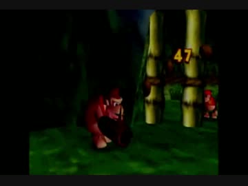 ドンキーコング６４を見る男２
