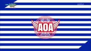 【k-pop】AOA - 10 Seconds + Good Luck  MusicBank 160520
