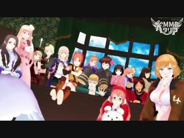 【APヘタリアMMD】僕がヒロインに囲まれ過ぎて『ToLOVEる』 OPパロ