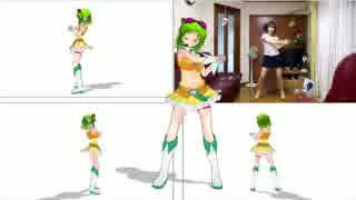 【MMD】GUMIに夜もすがらCメロまで踊ってもらいました