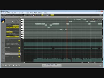 鏡音リンV4Xで作ったパッションフラワーをKAITOV3で鳴らせるようにしてみた