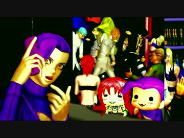【MMD】暗チと護チの親睦会【ジョジョ】