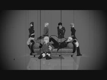 【APヘタリアMMD】悪友６人でBURNING