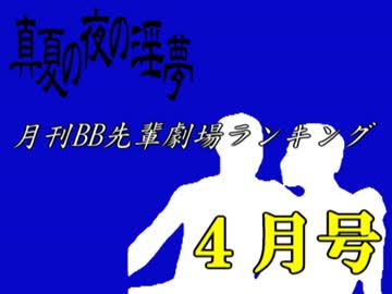 月刊BB先輩劇場ランキング【2016年4月号】.mp4