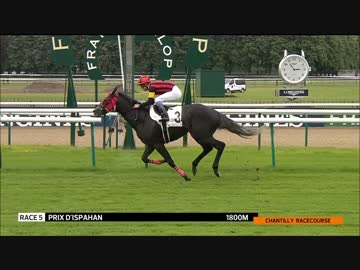 第139回イスパーン賞(G1)　エイシンヒカリ　武豊　フランス語実況ver　2016