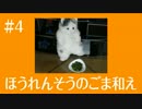 みけねこんぱすの料理上達日記！ #4「ほうれんそうのごま和え」