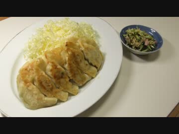 【622作目】餃子作ってみた【点心作成】