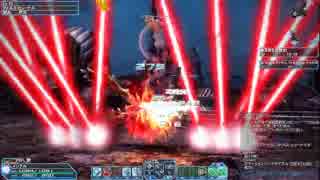 【PSO2】　連破演習:闇の痕跡　XHソロ　GuRa