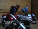 カブトvsドレイク【コマ撮り】