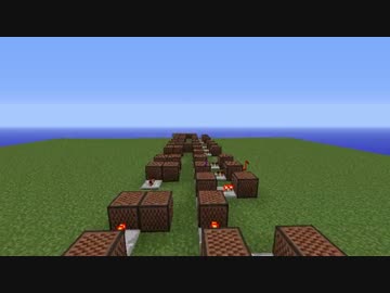 【minecraft】魔法少女達の百年祭をnoteblockで演奏してみた