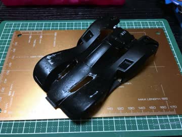 きょうのゆっくりミニ四駆 番外編　塗装をとってみた