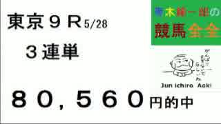 171120円 50340円等万券7本青木純一郎の競馬全全２０１６年５月２９日（日