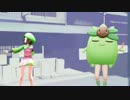 【MMD】JKもぶさんのアルバイト（水上商店着ぐるみ）