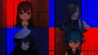 【MMD銀魂】中二な3人と危ない3人でI'll be back【MMD刀艦乱舞】