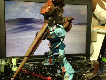 グフ・カスタムのSAN値下げてみた