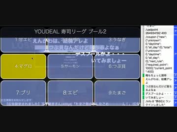 【ハイタニ配信】BEST OF SUSHI 決定戦 後編 【寿司】
