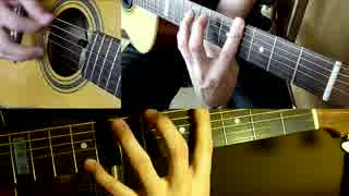 Tommy Emmanuel Mombasa 3画面で演奏してみた
