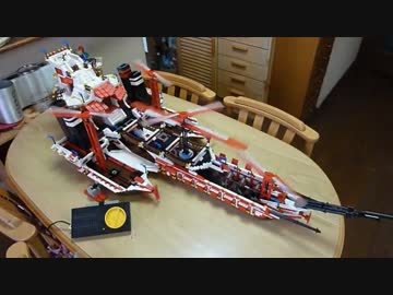 【LEGO】飛空艇と巨大タワー【JBF宣伝】