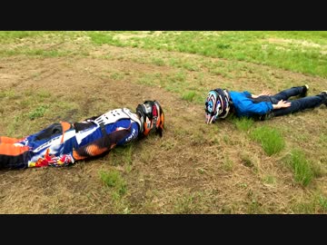 【MAD】TEAM YUTORI 1st ride in Motocross corse 元気村