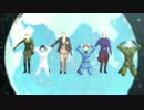 【APヘタリアMMD】枢軸と金髪トリオでLFTN