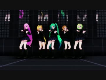 【MMD】制服女子のダンスステージ(少しサービスあり)【紳士向け】