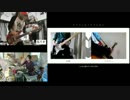 【中西】アンハッピーリフレイン弾いてみた【マウリー】←Ba.添←Dr.添