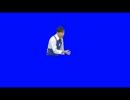手の上下運動をするQVC福島BB