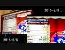 1年4か月前の動画と比較_シンフォニックメタルop２(EX) 乱