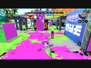 【スプラトゥーン】ブラスターで遊ぶらすたー part6