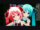 【MMD】ミクさんテトさんで『被害妄想携帯女子（笑）』【ままま式改変】