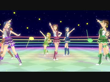 【アイドルマスター】13人で自分りすた～と【MMD】